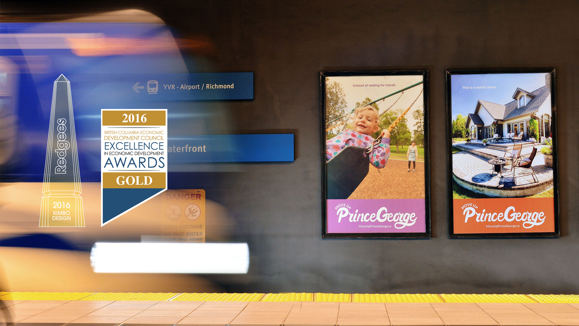 Move Up Prince George campaign with awards