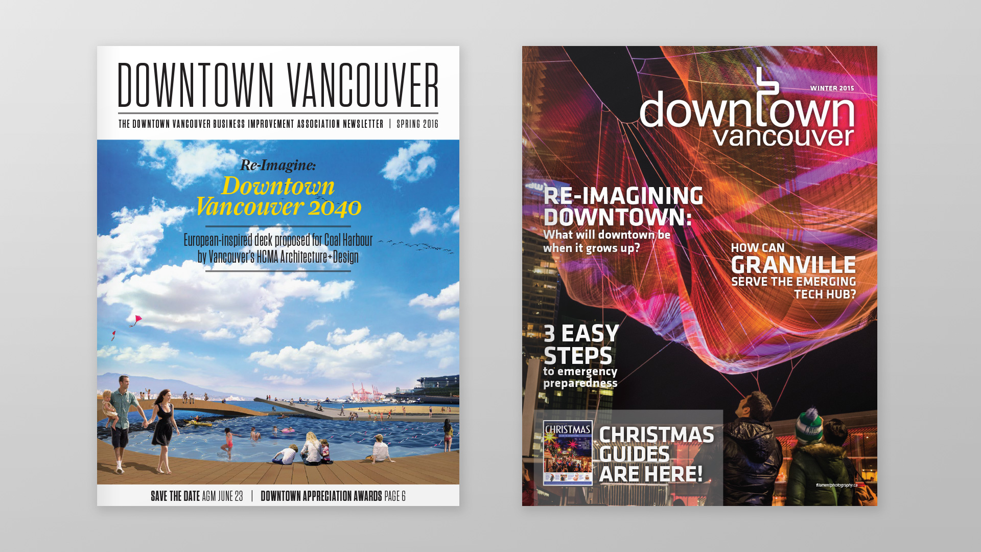 DVBIA Newsletters, new and old