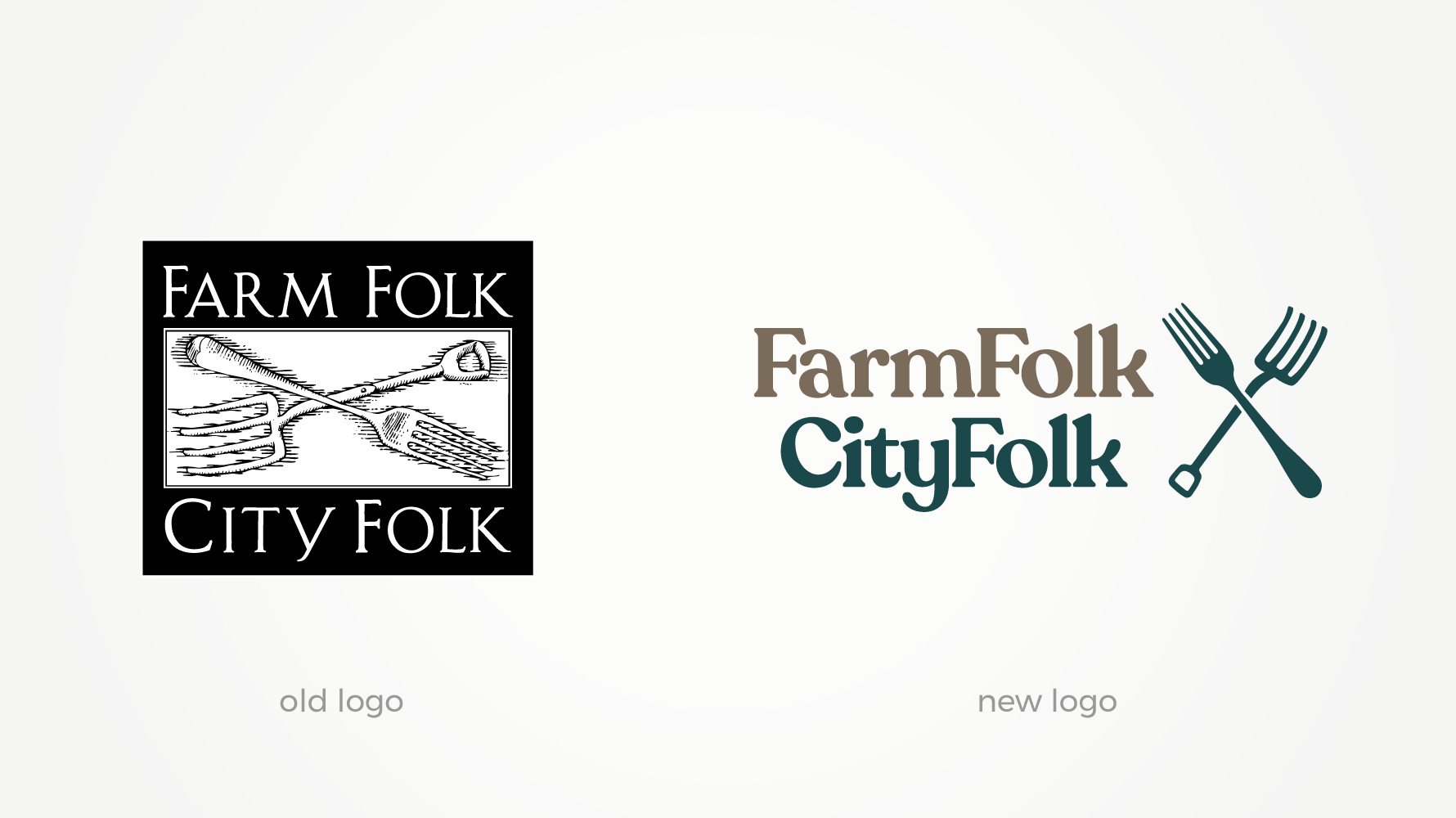 FarmFolk CityFolk old and new logos