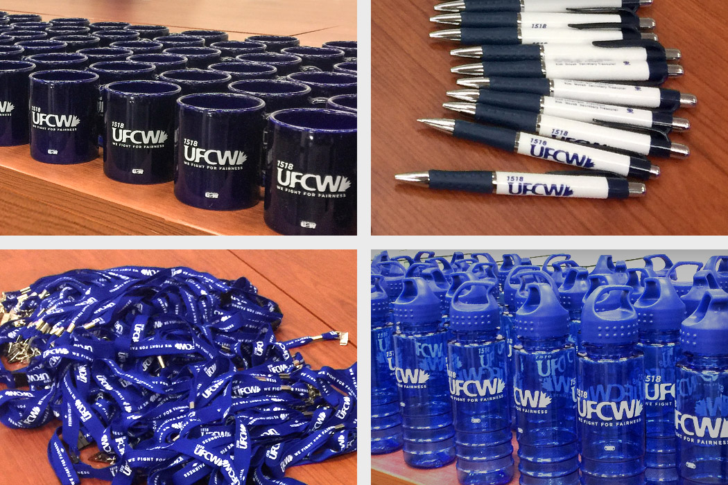 UFCW 1518 Rebranded swag