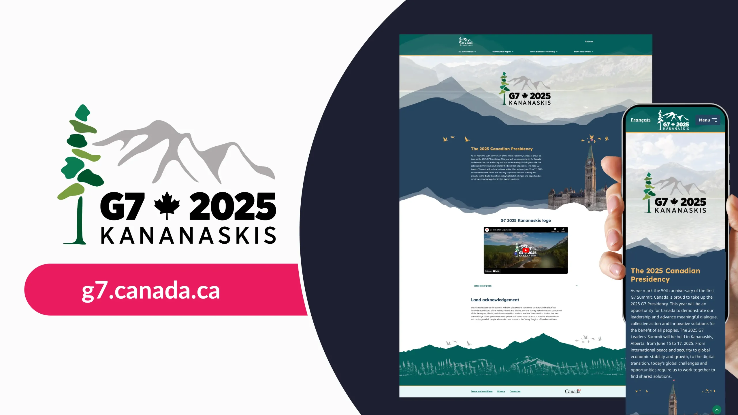 G7 2025 Kananaskis Responsive Design