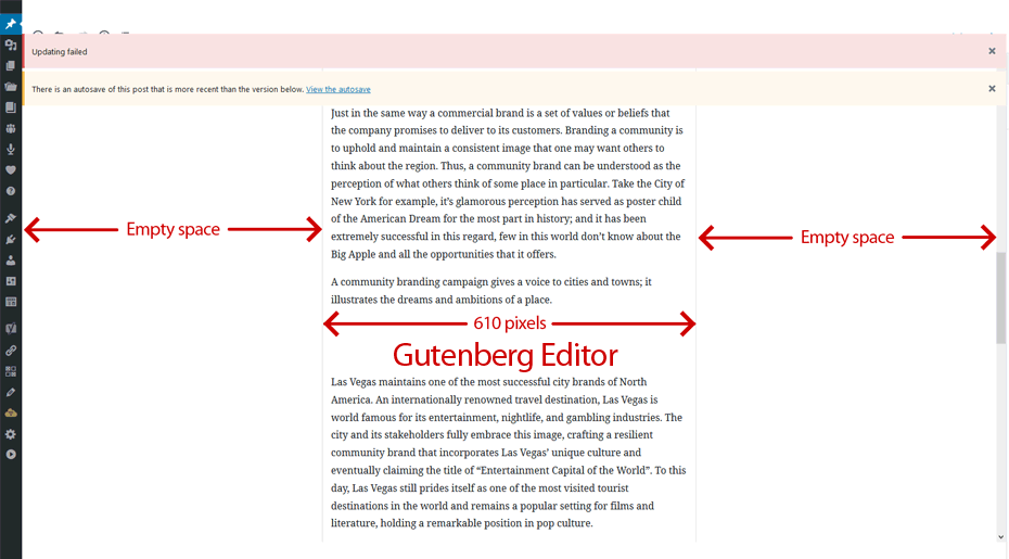 Wordpress Gutenberg Editor